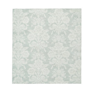 Vintage retro damask patterns notepad