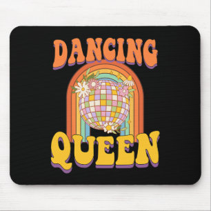 Vintage Retro Dancing Queens Bachelorette Party Ma Mouse Mat