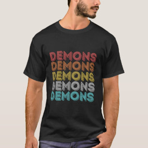 Vintage Retro Demons T-Shirt