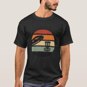 Vintage Retro Disc Golf Frisbee Golf Tournament Go T-Shirt