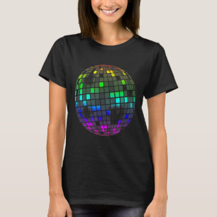 Vintage Retro Disco Ball Disco Ball For Funky Soul T-Shirt