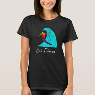 Vintage Retro Distressed Cali Dreamin' California T-Shirt