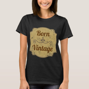 Vintage retro distressed custom tshirt design