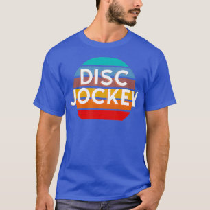 Vintage Retro DJ Disc Jockey Music Lover Deejay T-Shirt