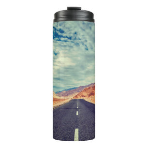 Vintage retro effect filtered hipster style travel thermal tumbler