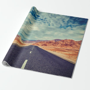 Vintage retro effect filtered hipster style travel wrapping paper