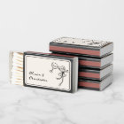 Vintage Retro Elegant Champagne Sketch Custom