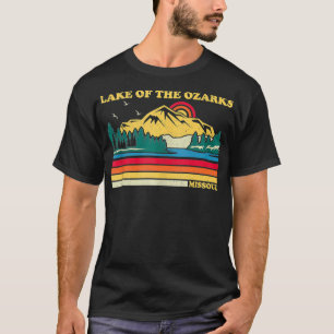 Vintage Retro Family Vacation Missouri Lake Of The T-Shirt
