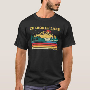 Vintage Retro Family Vacation Tennessee Cherokee L T-Shirt