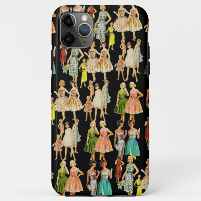Vintage Retro Fashion Case-Mate iPhone Case (Back)