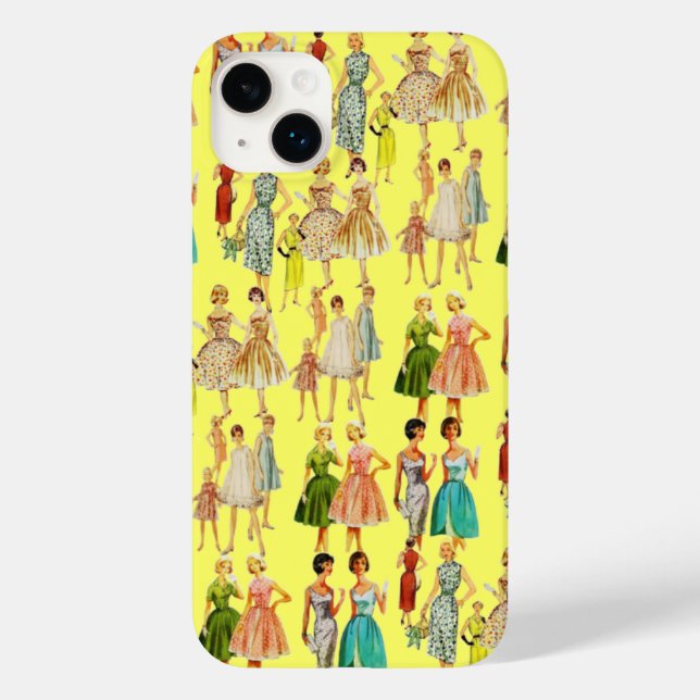 Vintage Retro Fashion Case-Mate iPhone Case (Back)