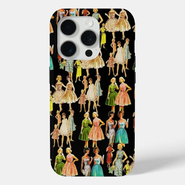 Vintage Retro Fashion Case-Mate iPhone Case (Back)