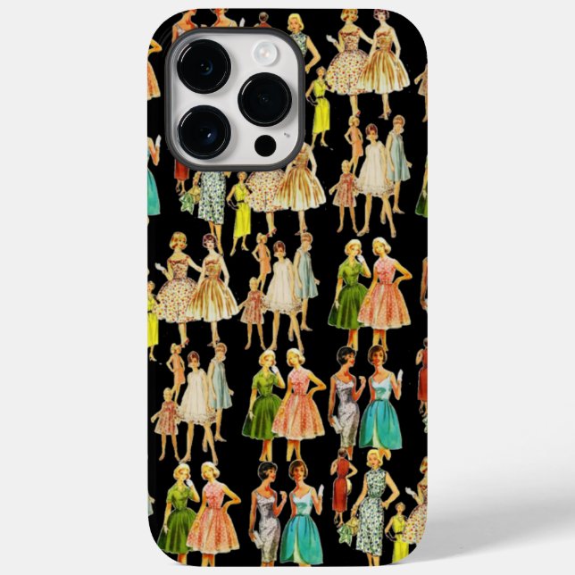 Vintage Retro Fashion Case-Mate iPhone Case (Back)