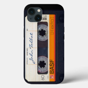 Vintage Retro Fashioned 80s Mixtape Audio Cassette iPhone 13 Case