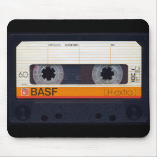 Vintage Retro Fashioned 80s Mixtape Audio Cassette Mouse Mat