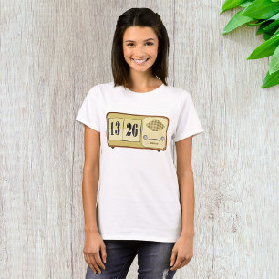 Vintage Retro Flip Clock Radio T-Shirt