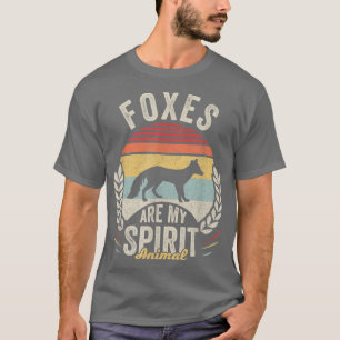 Vintage Retro Foes Are My Spirit Animal Fo Lover T-Shirt