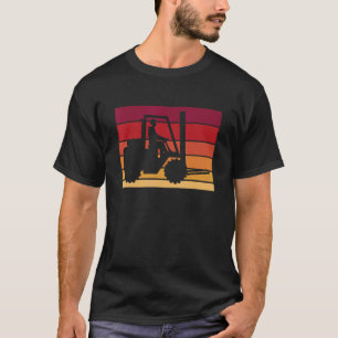 Vintage Retro Forklift Driver T-Shirt