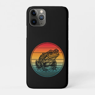 Vintage Retro Frog Amphibian Toad iPhone 11 Pro Case