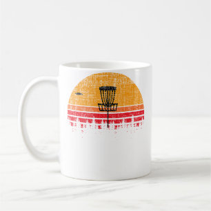 Vintage Retro Frolf Frisbee Disc Golf Tee Gift Coffee Mug