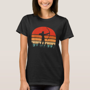 Vintage Retro Funny Archery  For Men Women T-Shirt