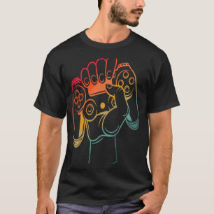 Vintage Retro Gamer Video Game Controller T-Shirt