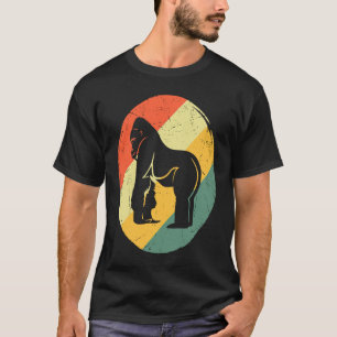 Vintage Retro Gorilla For Gorillas Men Women Kids T-Shirt