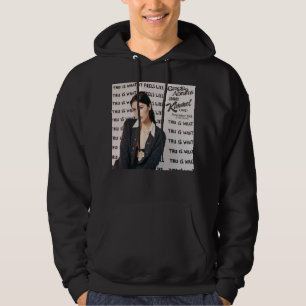 Vintage Retro Gracie Abrams Live Block Me Out Clas Hoodie
