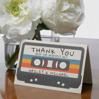 Vintage Retro Greatest Hit Cassette Tape Wedding
