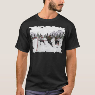 Vintage Retro Hockey  T-Shirt