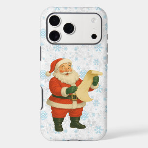 Vintage/retro holly jolly Santa
