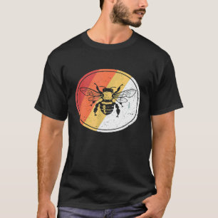Vintage Retro Honey Bee Beekeeper T-Shirt