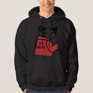Vintage Retro I Do What I Want My Black Cat 11 Hoodie