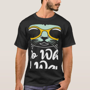 Vintage Retro I Do What I Want My Black Cat 4 T-Shirt