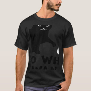 Vintage Retro I Do What I Want My Black Cat 9 T-Shirt
