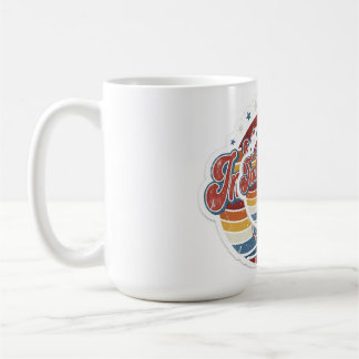 Vintage Retro Independence Day Sticker - 4of July Coffee Mug