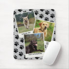 Vintage Retro Instant 3 Pet Photo Frame Paw Prints