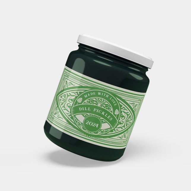 Vintage Retro Jam Label Canning Sticker (Creator Uploaded)