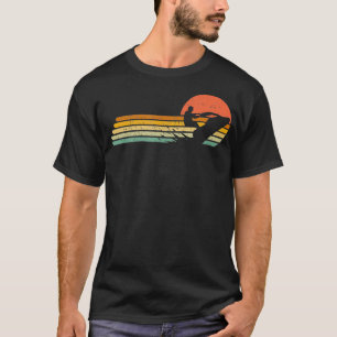 Vintage Retro Jetski Rider Jetskiing Jetboat Rider T-Shirt