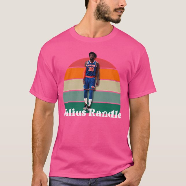 Vintage Retro Julius Randle T-Shirt (Front)