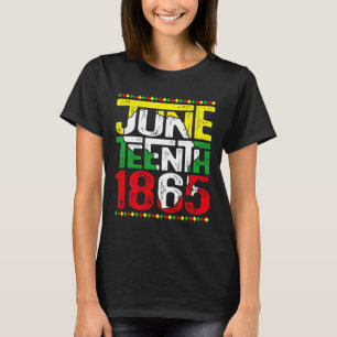 Vintage Retro Juneteenth 1865 African Men Women Bo T-Shirt