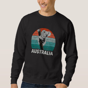 Vintage Retro Koala Australia Koala Bear Sweatshirt