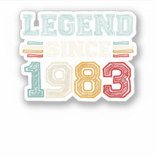 Vintage Retro Legend Since 1983