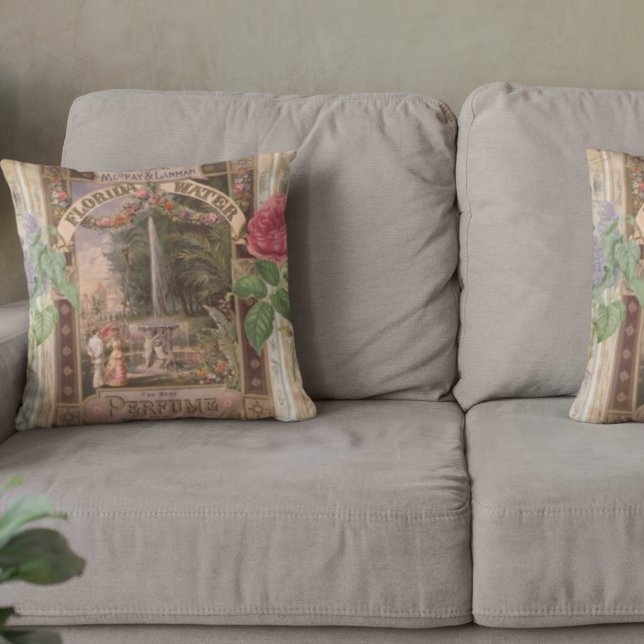 Vintage Retro Lilac Rose Perfume Soap  Cushion (Creator Uploaded)