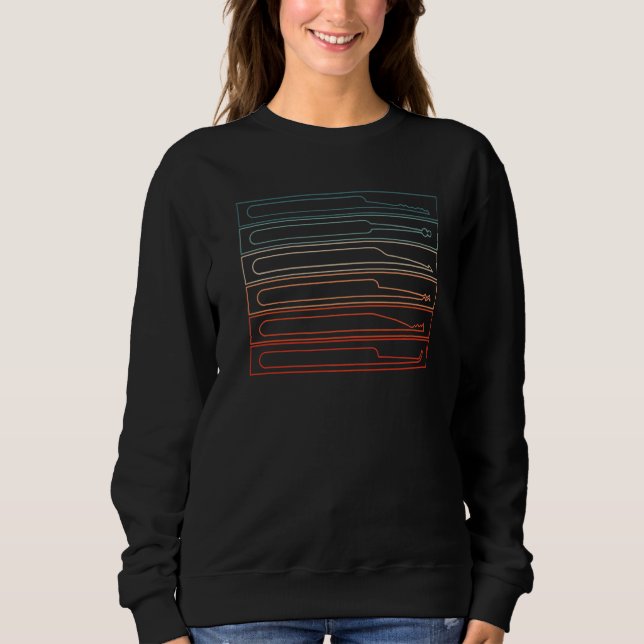 Vintage Retro Lock Picking Lockpick Sweatshirt (Front)