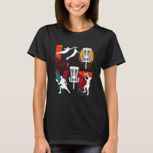 Vintage Retro Love Golfer Disc Golf For Men Boy T-Shirt