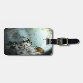 Vintage retro luggage tag