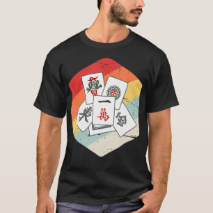 Vintage Retro Mahjong Sets Mahjong Board Game1 T-Shirt