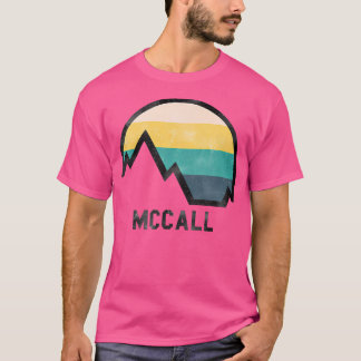 Vintage Retro Mccall Idaho Hiking T-Shirt