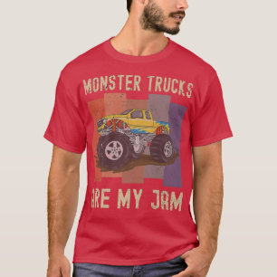 Vintage Retro Monster Truck Monster Trucks Are My T-Shirt